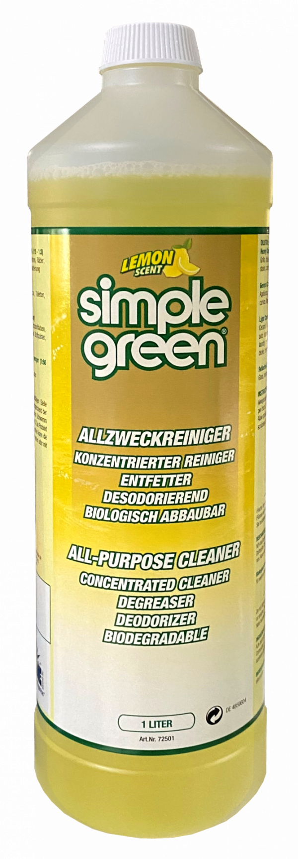 Simple Green Lemon - Allzweckreiniger, 1000ml Flasche