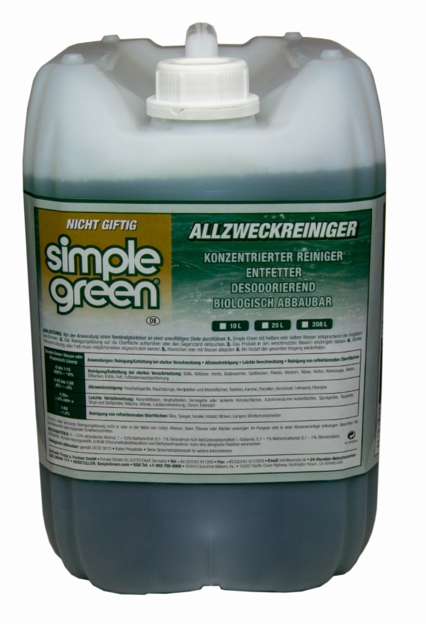 Simple Green Mint - Allzweckreiniger, 10L Kanister